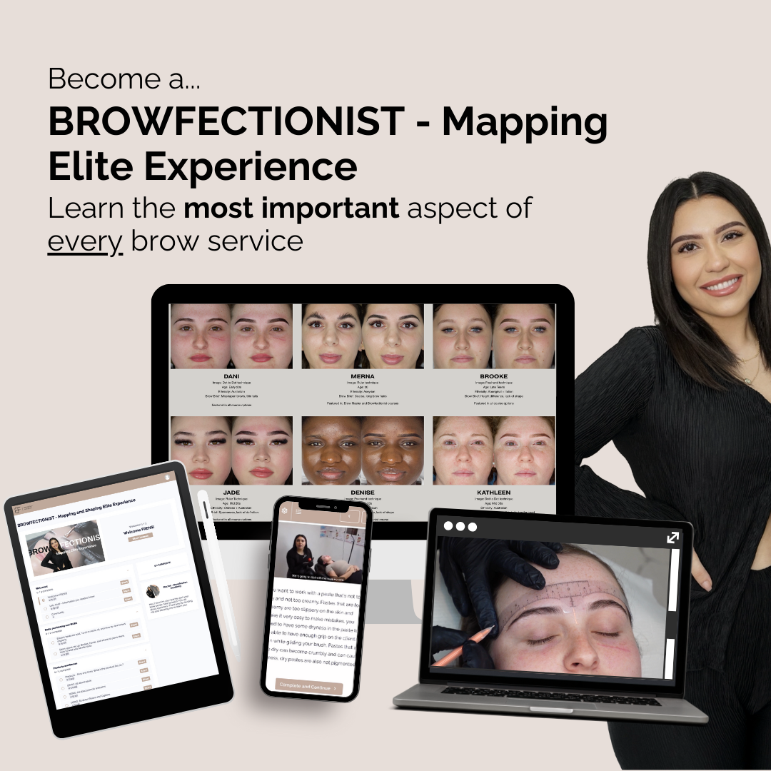 THE BROWFECTIONISTS -Brow Tech - Mapping Elite Experience