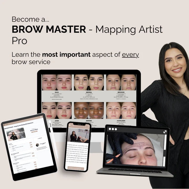 THE BROWFECTIONISTS - Brow Master - Mapping Artist Pro