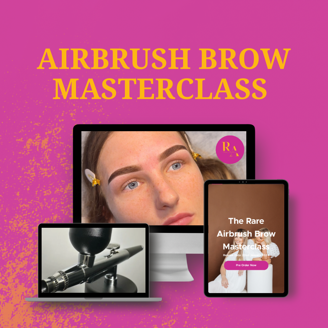 RARE ACADEMY - THE AIRBRUSH BROW MASTERCLASS *Must be purchased separately*