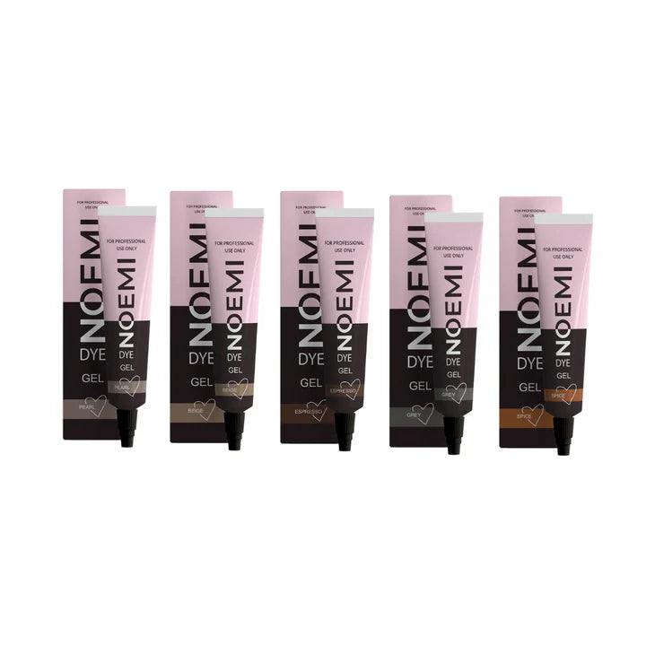NOEMI - New Formula - Hybrid Liquid Brow Dye Gel KIT (5 Shades Only)